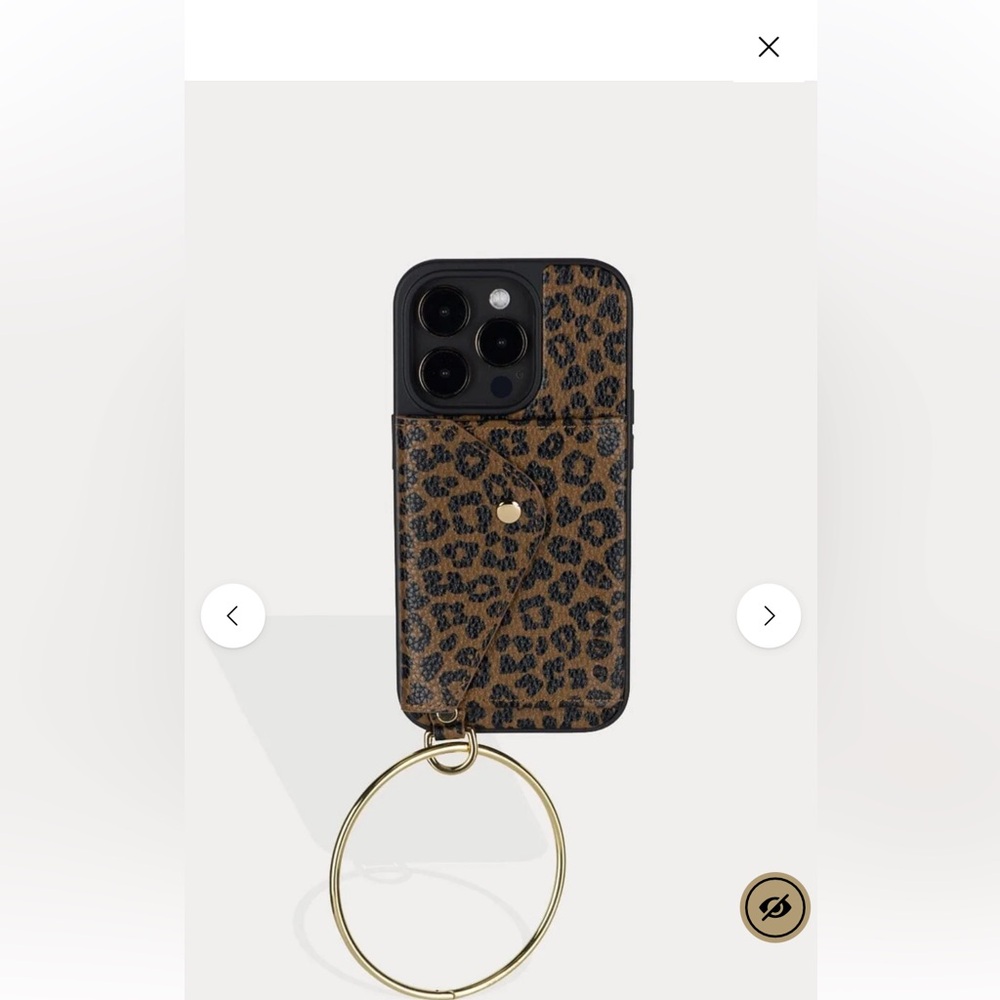 Gently used Bandolier cell phone case for iPhone 13